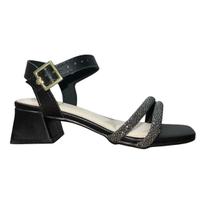 Sandália de Salto Bloco Infantil Menina Molekinha 2347.107 Preto
