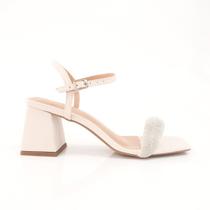 Sandália de Salto Feminino Adora 1716609