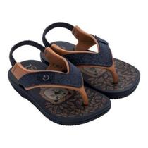 Sandalia Dedo Infantil Baby Menino Casual Cartago 11907