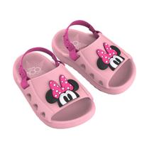 Sandália Disney Mickey Stitch Gáspea Queridos Elástico Nº 17 ao 24 Macio Infantil Baby Grendene Kids
