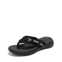 Sandália DREAM PAIRS Breeze-1 Preta com Suporte para Arco Feminina Tamanho 5
