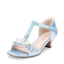 Sandália DREAM PAIRS KKUMHS2501 Menina Azul Pérola Laço Tamanho 6 Sandália DREAM PAIRS KKUMHS2501 Menina Azul Pérola Laço Tamanho 6