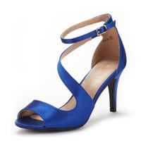Sandália DREAM PAIRS NILE Salto Stiletto Azul Royal 36