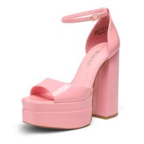 Sandália DREAM PAIRS SDHS2324W Plataforma Rosa Salto 14 cm Sandália DREAM PAIRS SDHS2324W Plataforma Rosa Salto 14 cm