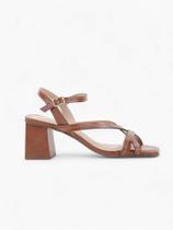 Sandália Elegance Salto Bloco - Caramelo Sandália Elegance Salto Bloco - Caramelo