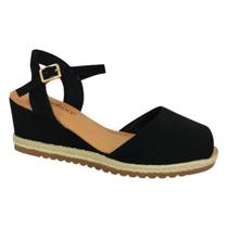 Sandália espadrilhe bebecê anabela t5828-161/181