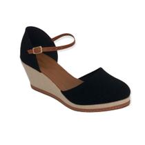 Sandália Espadrille Preta Sandália Espadrille Preta