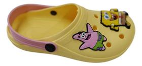 Sandália Fechada Bob Esponja Desenho Infantil Patrick Dupla