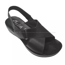 Sandália Feet-Life Anatômica Ortopédica Fechamento em Fivela Puro Conforto Feminino 2090 ( 64969)