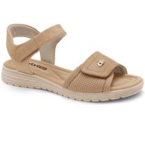 Sandalia fem anabela comfort flex 2351403-7