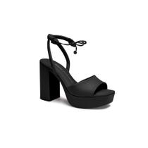 Sandália Fem Dakota Salto Bloco Meia-Pata Preto Y0272-0010