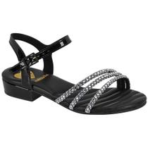 Sandália Fem Inf Molekinha Verniz Premium Preto 2318.233 Sandália Fem Inf Molekinha Verniz Premium Preto 2318.233