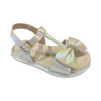 Sandália Fem Mini Sua Cia Napa Perolizada Branco 7043.00728 Sandália Fem Mini Sua Cia Napa Perolizada Branco 7043.00728