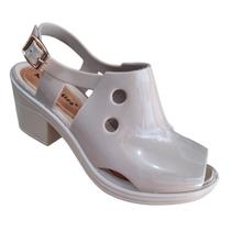 Sandália Fem Peep Toe Salto Plataforma MissMiss