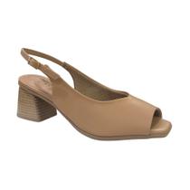 Sandália Fem Piccadilly Maxi Slingback Nude Claro 715032-11 Tamanho:37Cor:NudeGênero:Feminino