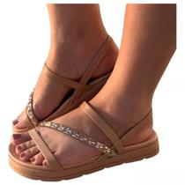 Sandalia fem rasteira moleca 5490.104-28266.98356 Sandalia fem rasteira moleca 5490.104-28266.98356