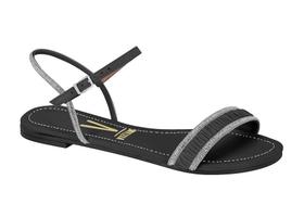 Sandalia Femina Rasteira Flat 6235.1702.28206