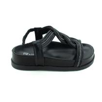 Sandália Feminina Addan Mulher 5498 - Preto Sandália Feminina Addan Mulher 5498 - Preto