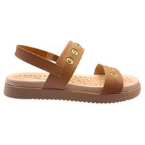 Sandalia Feminina Adulto Napa Floather Nature Modare Cor:CarameloTamanho:35 Sandalia Feminina Adulto Napa Floather Nature Modare Cor:CarameloTamanho:35