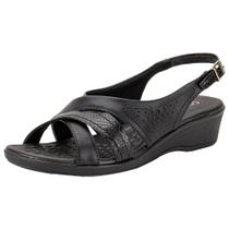 Sandália feminina anabela comfortflex 2472405 Sandália feminina anabela comfortflex 2472405