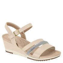 Sandália Feminina Anabela Conforto com Fivela Modare 7123147