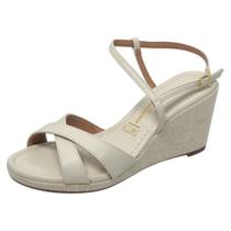 Sandália Feminina Anabela Média Conforto Moderna Vizzano Sandália Feminina Anabela Média Conforto Moderna Vizzano