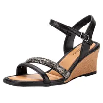 Sandália feminina anabela mississipi mb893