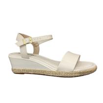 Sandalia Feminina Anabela Moleca Casual Fecho Fivela