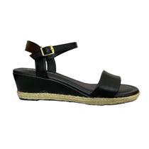 Sandalia Feminina Anabela Moleca Casual Fecho Fivela