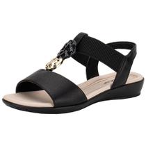 Sandália feminina anabela piccadilly 500405 Sandália feminina anabela piccadilly 500405