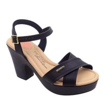 Sandália Feminina Anabela Salto Grosso Modare 7165.110 Sandália Feminina Anabela Salto Grosso Modare 7165.110