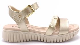 Sandália Feminina Anabela Softli 10027.10306 Sandália Feminina Anabela Softli 10027.10306