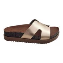 Sandalia Feminina Anatomica Metalizado Premium Moleca 5500.100 Sandalia Feminina Anatomica Metalizado Premium Moleca 5500.100