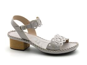 Sandália Feminina Andacco Salto Bloco Couro 16121 Sandália Feminina Andacco Salto Bloco Couro 16121