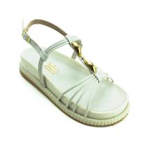 Sandália Feminina Anna Flor B48-066 - Off White