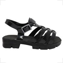 Sandalia Feminina Aranha Leve Moderna Estilosa Versatil Macia Antiderrapante Tratorada Confortavel