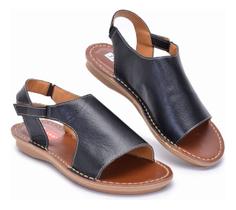Sandália Feminina Artesanal Em Couro Legitimo Conforto Plus Sandália Feminina Artesanal Em Couro Legitimo Conforto Plus