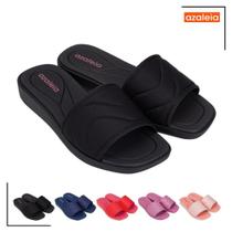 Sandália Feminina Azaleia Tamanco Rasteirinha Flavia Comfy Leve Cores Sortidas