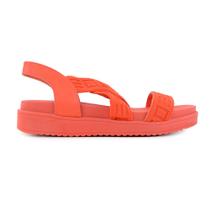 Sandália Feminina Bebecê Flatform Maxi Laranja - T2279 Sandália Feminina Bebecê Flatform Maxi Laranja - T2279