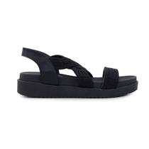 Sandália Feminina Bebecê Flatform Maxi Preto - T2279 Sandália Feminina Bebecê Flatform Maxi Preto - T2279