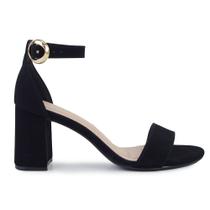 Sandália Feminina Bebecê Nobuck Preta - T6059