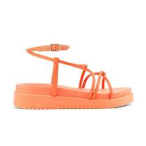 Sandália Feminina Bebecê Pepete Tiras Laranja - T2279 Sandália Feminina Bebecê Pepete Tiras Laranja - T2279