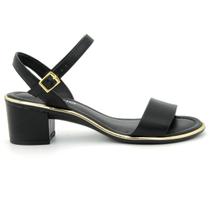 Sandalia Feminina Beira Rio 8379.203 Salto Baixo Casual Social