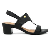 Sandalia Feminina Beira Rio Original Salto Medio Casual 1211