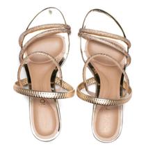 Sandália Feminina Beira Rio Salto Bloco Strass Brilho 8345.647 Sandália Feminina Beira Rio Salto Bloco Strass Brilho 8345.647