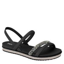 Sandália Feminina Beira Rio Strass Flat Conforto 8321.1746