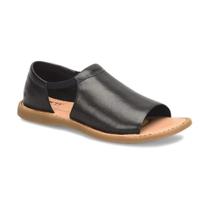 Sandália Feminina BORN Cove Modern Preta de Couro Slip-On