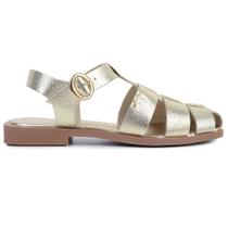 Sandália Feminina Bottero Metalizada Roma Dourado - 336801