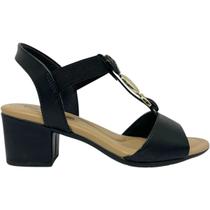 Sandália Feminina Casual Dia a Dia Passeio Trabalho Salto Médio Ultra Conforto Comfortflex 2557403 Sandália Feminina Casual Dia a Dia Passeio Trabalho Salto Médio Ultra Conforto Comfortflex 2557403