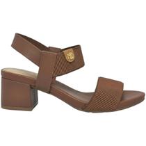 Sandália Feminina Casual Dia a Dia Passeio Trabalho Ultra Conforto Salto Médio Modare 7187.100